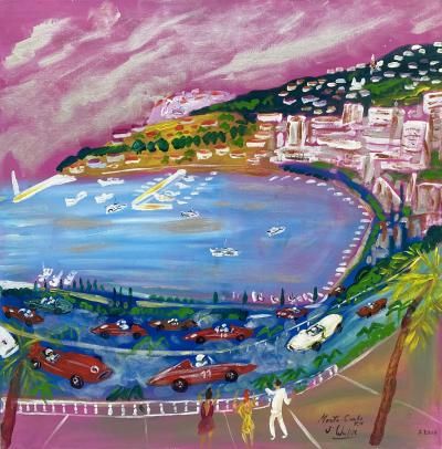 Jean Wallis - Monte-Carlo - Acrylique sur toile 2