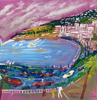 Jean Wallis - Monte-Carlo - Acrylique sur toile 2