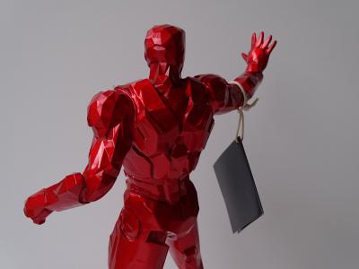 Richard Orlinski - Homme de fer, sculpture, 2022 2