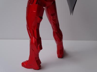 Richard Orlinski - Homme de fer, sculpture, 2022 2