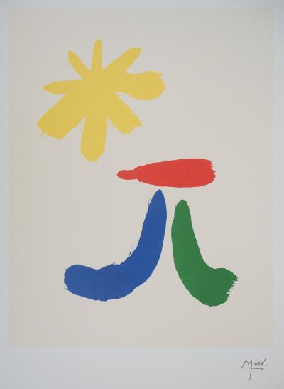 Joan MIRO : Cabane sous le Soleil - Lithographie signée 2