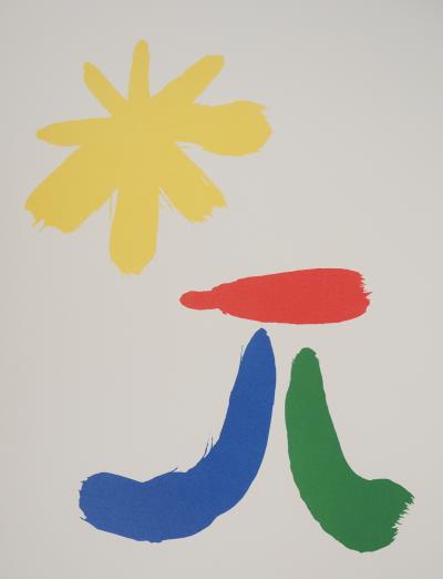 Joan MIRO : Cabane sous le Soleil - Lithographie signée 2