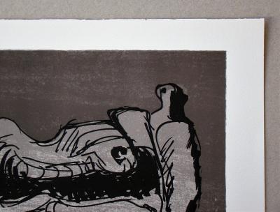Henry MOORE - Hommage à San Lazzaro, 1975 - Original lithograph 2
