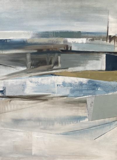 Chiara Fiorini -Voyage Nordique, acrylique sur toile 2