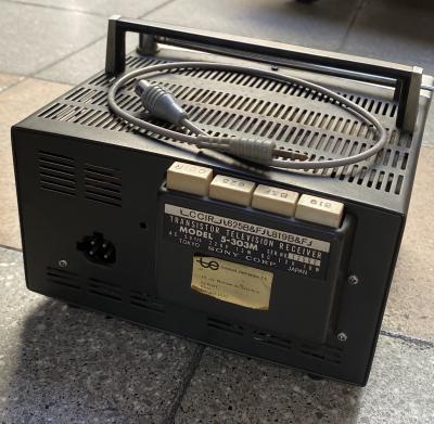Sony TV vintage Model 5-303M 1964 2
