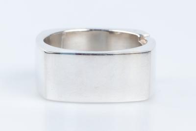 Versani  - Bague carrée pour hommes en Argent 925 2
