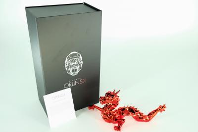 Richard ORLINSKI : Dragon Spirit (Red edition) - Sculpture originale 2