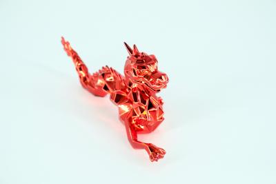 Richard ORLINSKI : Dragon Spirit (Red edition) - Sculpture originale 2