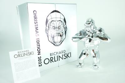 Richard ORLINSKI : Kong Christmas (Silver edition) - Sculpture 2