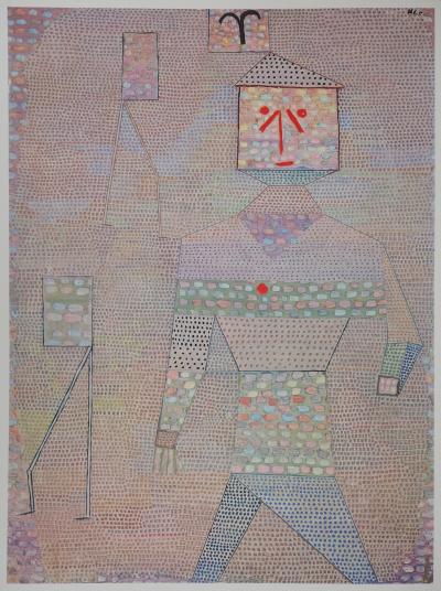 Paul KLEE : Personnage heureux - Lithographie signée 2