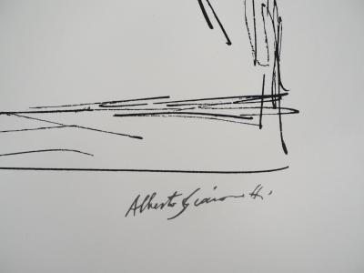 Alberto GIACOMETTI : Buste d’homme - Lithographie signée 2