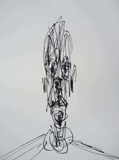 Alberto GIACOMETTI : Buste d’homme - Lithographie signée 2