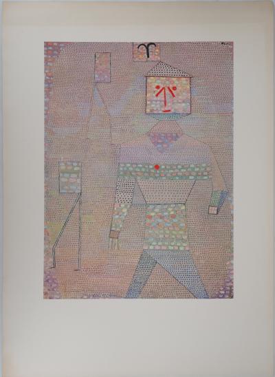 Paul KLEE : Personnage heureux - Lithographie signée 2