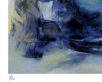 Raymond ATTANASIO - Sans titre IX, 2021 - Sérigraphie signée au crayon 2