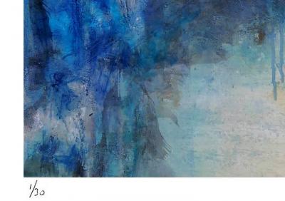 Raymond ATTANASIO - Untitled XII, 2021 - Serigraph signed in pencil 2