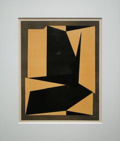 Victor VASARELY - Projet pour une tapisserie, 1954 - Lithographie originale 2
