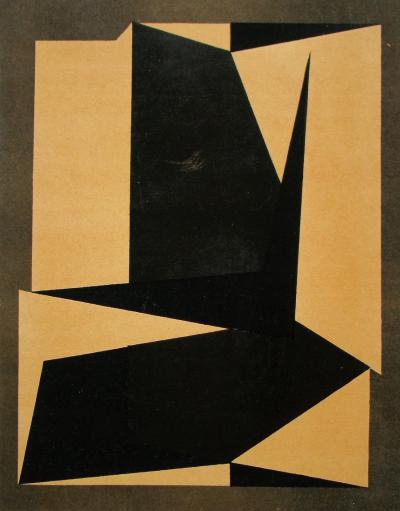 Victor VASARELY - Projet pour une tapisserie, 1954 - Lithographie originale 2