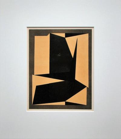 Victor VASARELY - Projet pour une tapisserie, 1954 - Lithographie originale 2