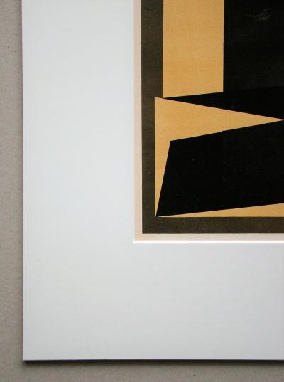 Victor VASARELY - Projet pour une tapisserie, 1954 - Lithographie originale 2