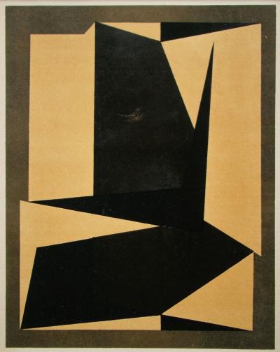 Victor VASARELY - Projet pour une tapisserie, 1954 - Lithographie originale 2