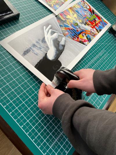 Martin Whatson -  Sneak Peak - Print , 2021 2