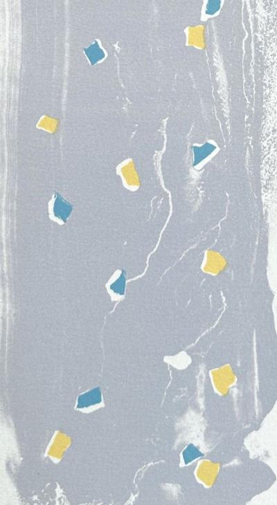 Olivier Debré - Composition abstraite, 1982 - Lithographie originale signée au crayon 2