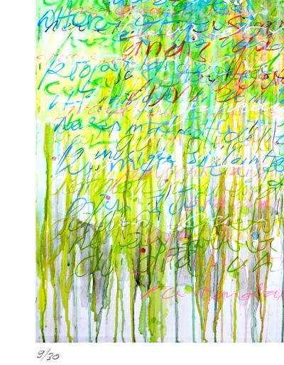 Richard SAINT-AMANS - La mémoire, 2021 - Sérigraphie signée et numérotée 2