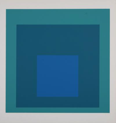 Josef ALBERS - Homage To the Square (E), 1971 - Silkscreen 2