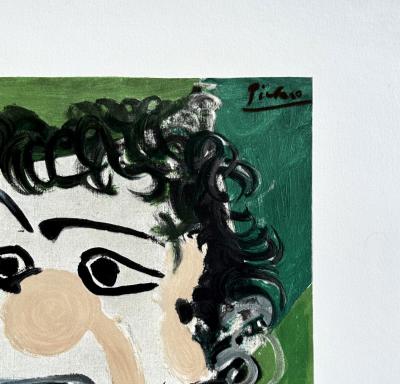 Pablo Picasso - Mère et enfant - Lithographie signée dans la planche et numérotée 2