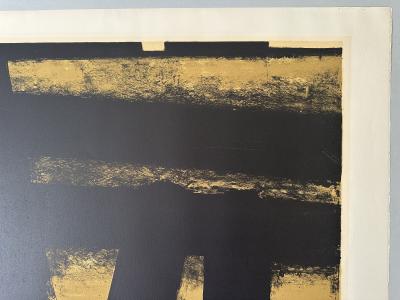 Pierre SOULAGES Lithographie n° 35, Signée par l’artiste 2