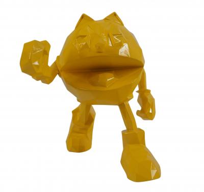 Richard ORLINSKI : Pac Man Yellow Edition - Sculpture originale en résine