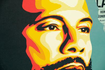 Shepard FAIREY (OBEY) : Reconnect - Sérigraphie originale signée 2