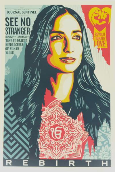 Shepard FAIREY (OBEY) : Rebirth - Sérigraphie originale signée