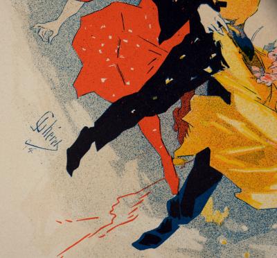 Jules CHÉRET - Les Maîtres de l’Affiche : Redoute des Étudiants, 1897 - Lithograph 2