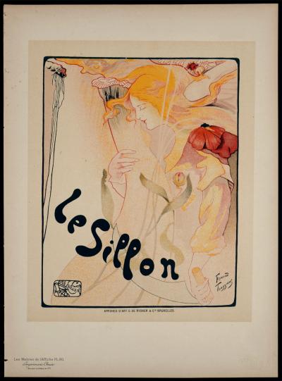 Fernand TOUSSAINT - Les Maîtres de l’Affiche : Le Sillon, 1897 - Lithograph 2
