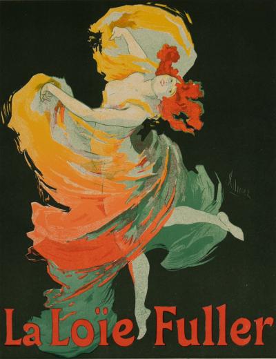 Jules CHÉRET -  Les Maîtres de l’Affiche : La Loïe Fuller, 1897 - Lithograph 2