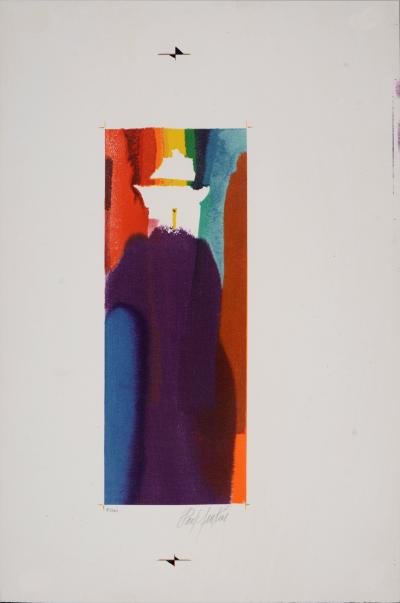 Paul JENKINS - Prisme violet impérial (#I), c. 1986 - Original lithograph (Hand-signed!) 2
