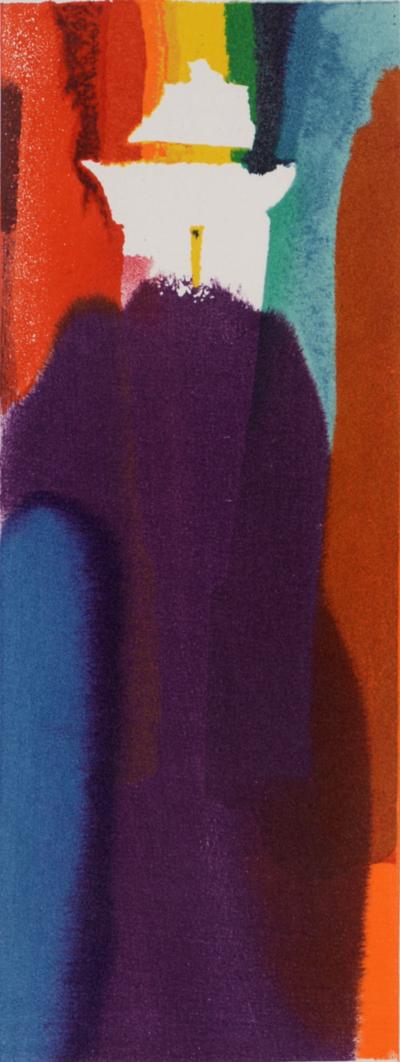 Paul JENKINS - Prisme violet impérial (#I), c. 1986 - Original lithograph (Hand-signed!) 2