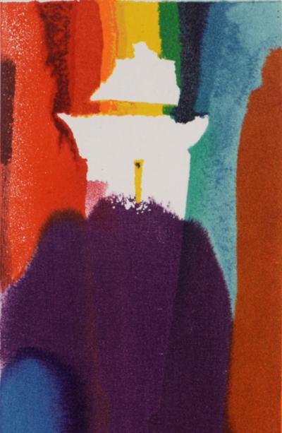 Paul JENKINS - Prisme violet impérial (#I), c. 1986 - Original lithograph (Hand-signed!) 2