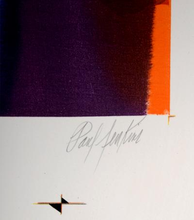 Paul JENKINS - Prisme violet impérial (#I), c. 1986 - Original lithograph (Hand-signed!) 2
