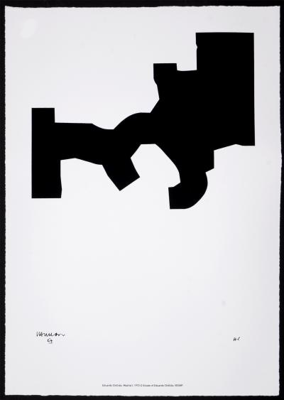 Eduardo CHILLIDA (After) - Madrid I, 1972 - Silkscreen 2
