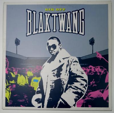 BANKSY - Blak Twang - Kik Off lp 33'' 2002 - Contemporary