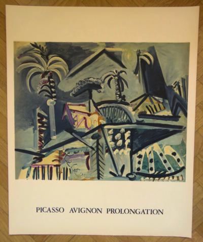 Pablo Picasso - Picasso Avignon prolongation de l’exposition - 1973 (sur Arches - Mourlot) 2