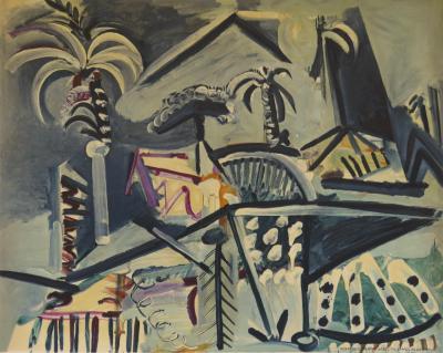 Pablo Picasso - Picasso Avignon prolongation de l’exposition - 1973 (sur Arches - Mourlot) 2