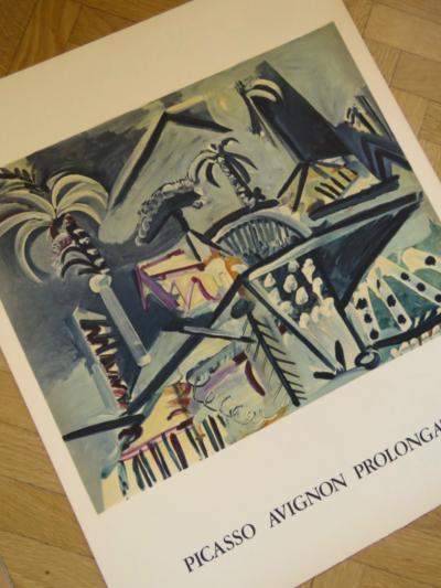 Pablo Picasso - Picasso Avignon prolongation de l’exposition - 1973 (sur Arches - Mourlot) 2