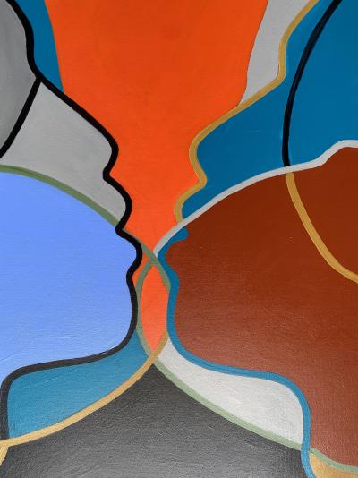 Marie Bec - Tableau - Technique Mixte 2