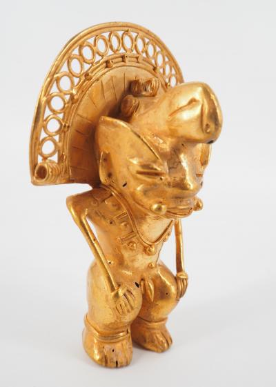 COLOMBIE Civilisation Taïrona - Maître Chaman - Statuette en or tumbago