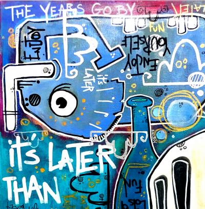Yohan STORTI - Enjoy yourself, 2021 - Sérigraphie signée et numérotée 2
