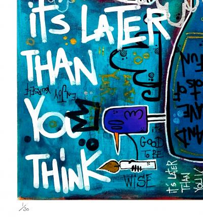 Yohan STORTI - Enjoy yourself, 2021 - Sérigraphie signée et numérotée 2