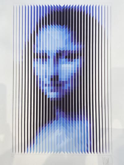 YVARAL - Mona Lisa - Sérigraphie en couleurs 2